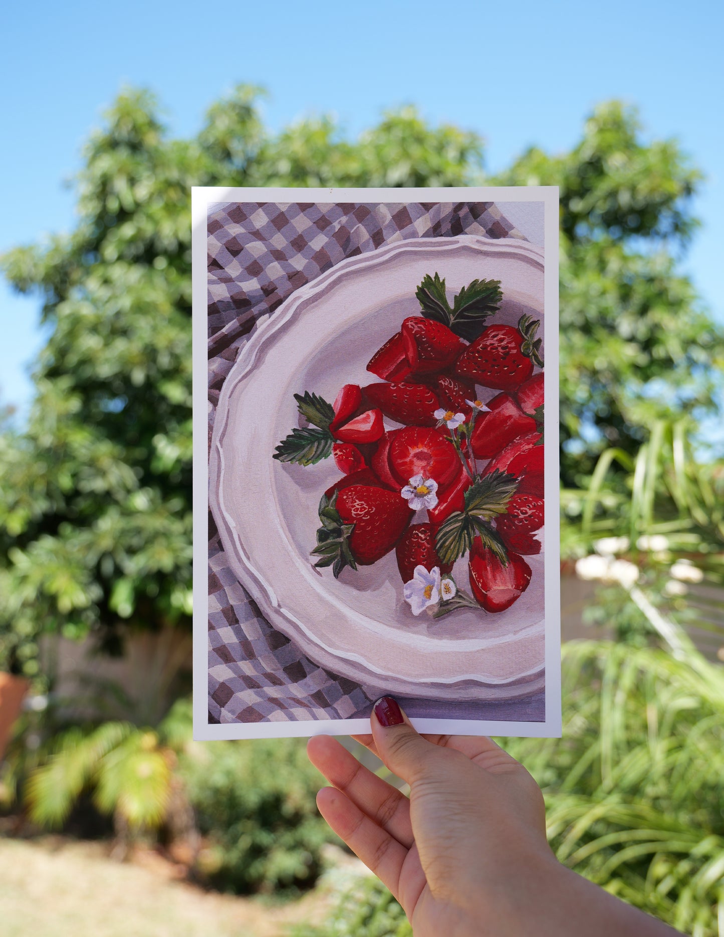Day 5 – Blushed Crimson
