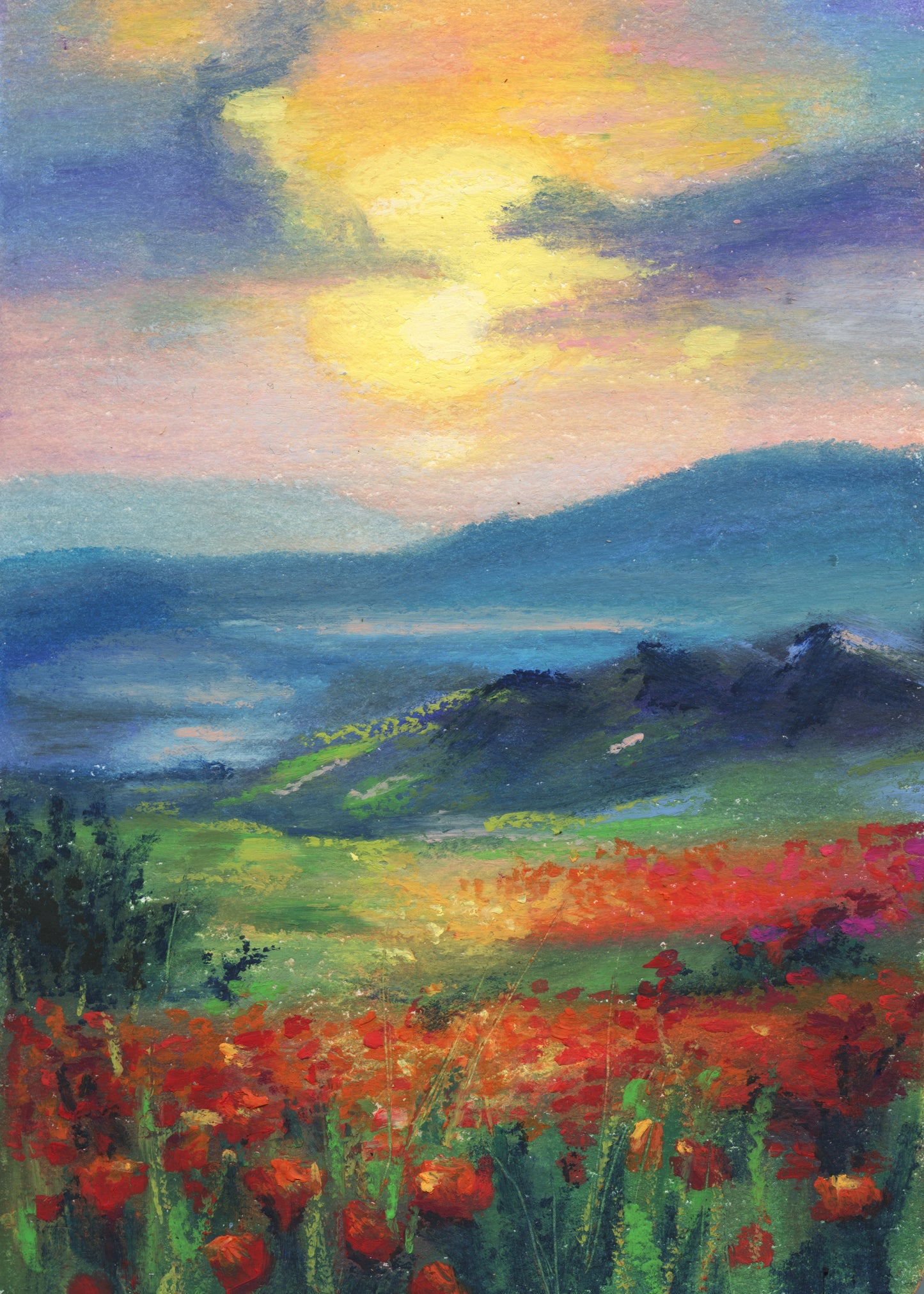 Pastel Poppy Field -Page 12