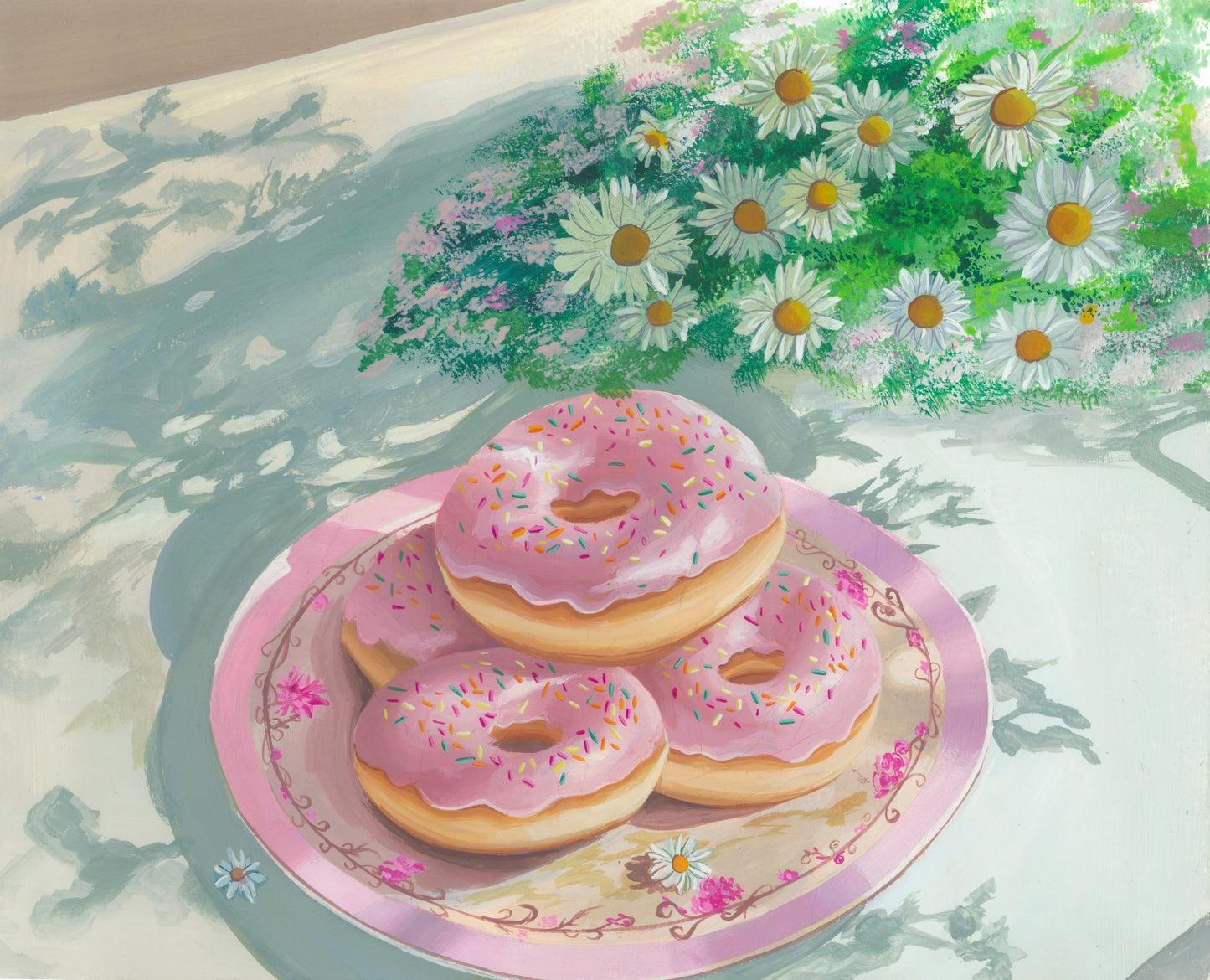 "Pink Frosted Nostalgia"